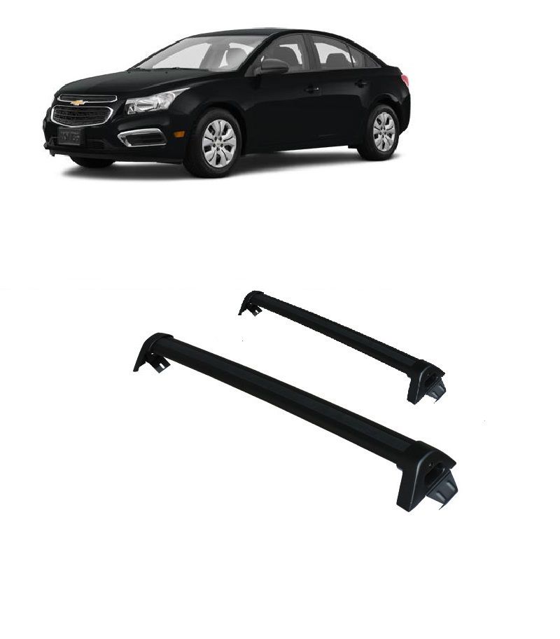 Rack de Alumínio Cruze Sedan /16 Preto* Rack de Alumínio Cruze Sedan /16 Preto*