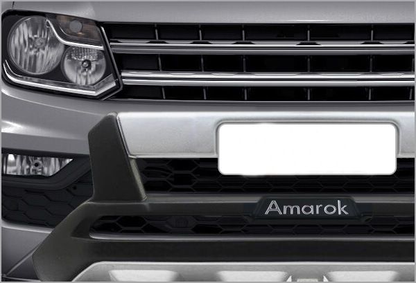Bumper (Preto/Prata) Amarok 17/* 