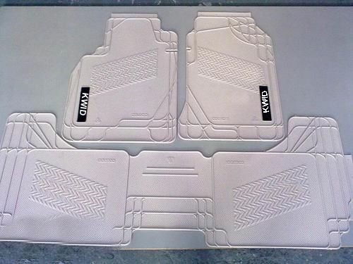 Tapete Personalizado PVC Kwid Bege 3Pç*