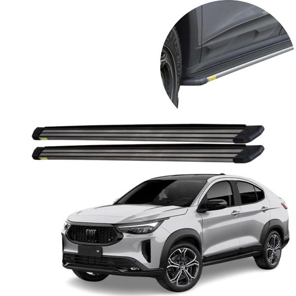 Estribo Alumínio Slim Onix Fastback 2022 ...