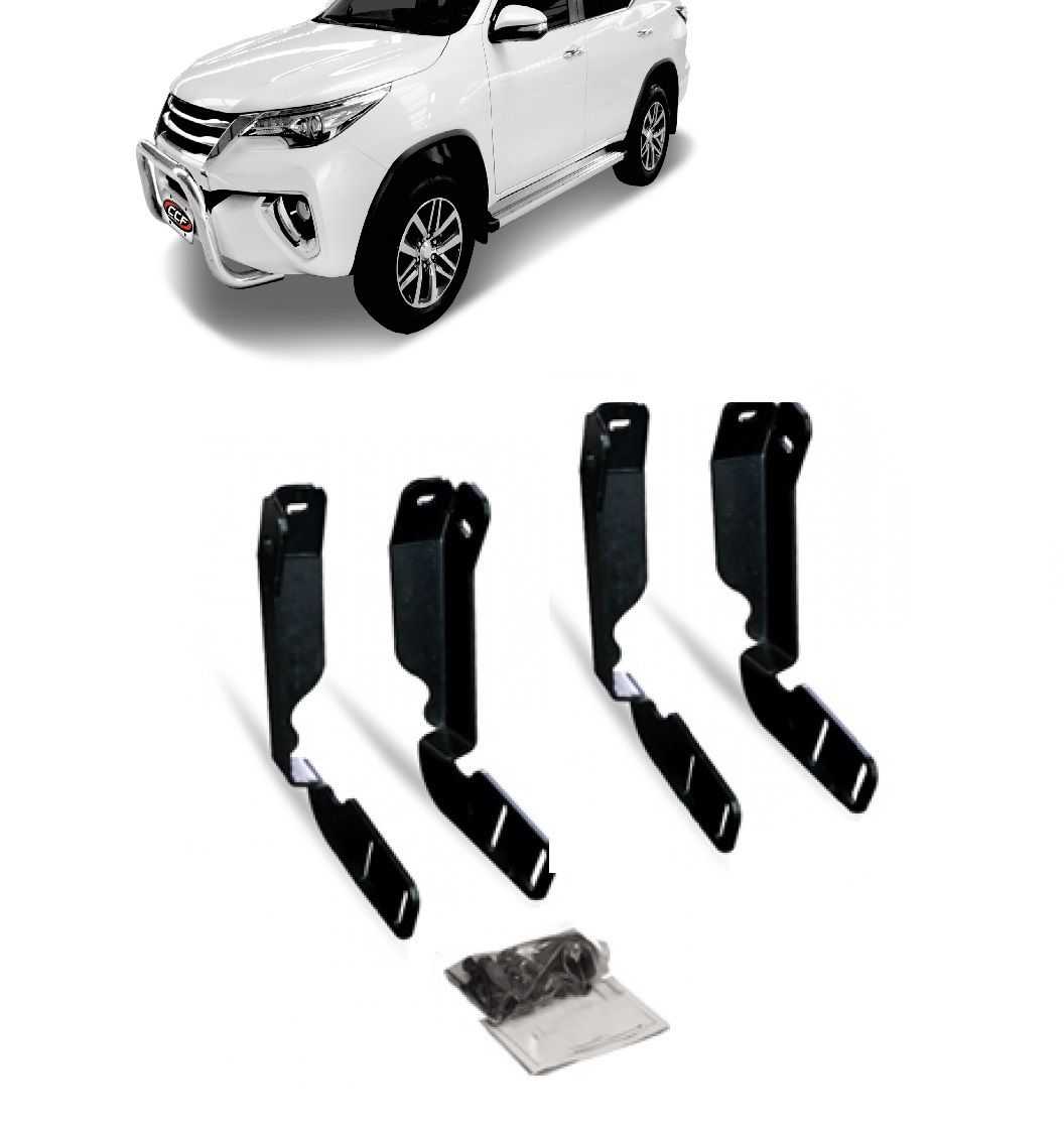 Kit p/ Estribo de Alumínio CCF Hilux CD/ ... Kit p/ Estribo de Alumínio CCF Hilux CD/ ...